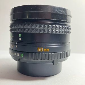 Minolta 50 mm Lens 1:1.7, MD rokkor X